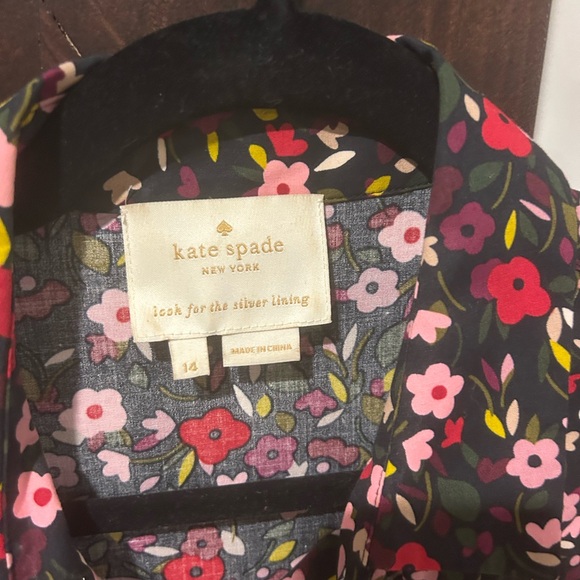 Kate Spade multi floral dress with pockets cotton - Picture 2 of 5